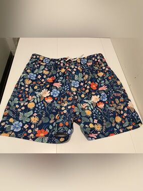 Summersalt x Rifle Paper Co. Brand Men’s Small Navy Floral Swim Shorts